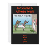Funny Birthday Party Invitation