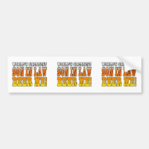 Funny Birthday Wedding Worlds Greatest Son in Law Bumper Stickers