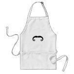 Funny Black Moustache or Moustache Style Apron