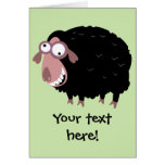 Funny Black Sheep Card