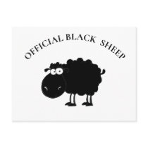 Funny black sheep