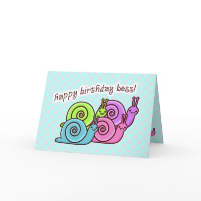FUNNY BOSS BIRTHDAY - SPEEDO & SPAGO CARD by Jill311