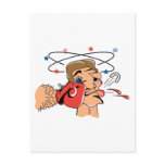 Funny Boxer Postcard