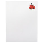 funny boxing gloves with black eyes cartoon personalized letterhead
