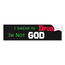 Funny Bumper Sticker