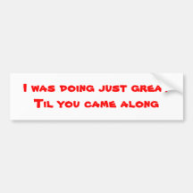 funny bumper stickers