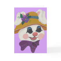 Funny Bunny Greeting Card