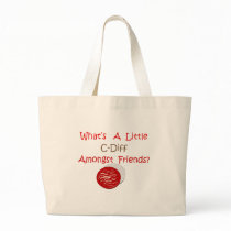 Funny C-Diff Nurse T-Shirts & Gifts Canvas Bag