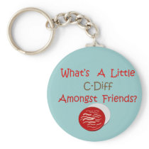 Funny C-Diff Nurse T-Shirts & Gifts Key Chains