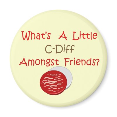 Funny C-Diff Nurse T-Shirts & Gifts Fridge Magnet by ProfessionalDesigns