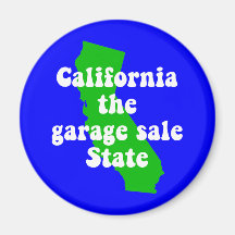 Funny California Refrigerator Magnet
