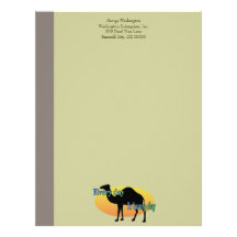 Funny Camel "Every Day is Hump Day" Letterhead
