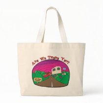 Funny Camping Canvas Bag