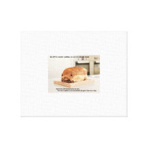 funny stretched canvas print
