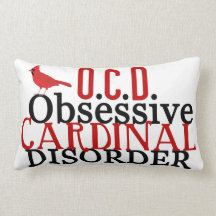 Funny Cardinal Pillows