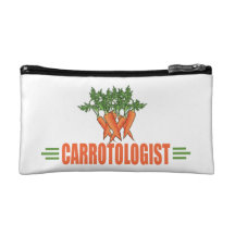 Funny Carrots Cosmetics Bags