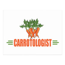 Funny Carrots Post Cards