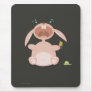 Funny Cartoon Bunny mousepad