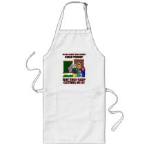 Funny Cartoon - Families & Children Who Come Home Aprons