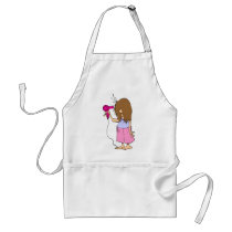 Funny Cartoon for Sleepyheads Apron
