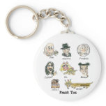 Funny Cartoon Frank You Keychains