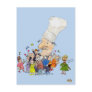 Funny Cartoon French Chef Post Cards