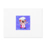 Funny Cartoon Pig Chef Post Cards