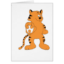 Funny Cartoon Tiger cards