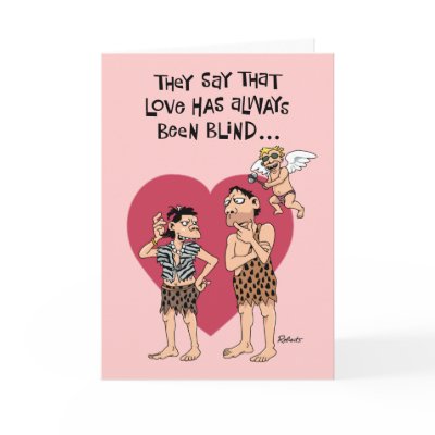 Funny Cartoon Valentine Greeting Card by TomR1953