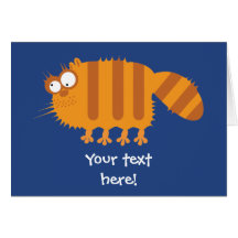 Funny Cat Card