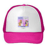 Funny Cat Cartoon (Cat Scams) Cap Hats