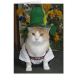 Funny Cat German Birthday Greeting Card