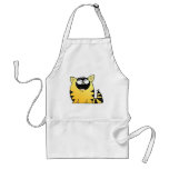 Funny cat laugh aprons