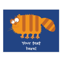 Funny Cat Post Card