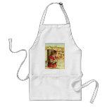 Funny Cats at the Beach - Louis Wain Apron