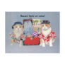 Funny Cats on Cruise Post Cards