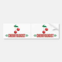 Funny Cherries Bumper Sticker