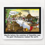 Funny Chicken (Chickasaurus) Tees Mugs Cards Etc mousepads