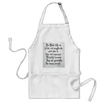 Funny Christian Religious Quote GK Chesterton Apron