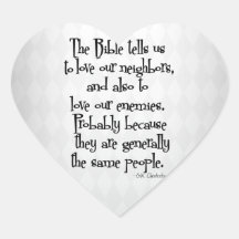 Funny Christian Religious Quote GK Chesterton Sticker