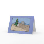 Funny Christmas Card- Christmas Mouse