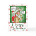 Funny Christmas Cards: Bar Hopping