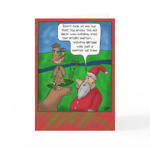 Funny Christmas Cards: Christmas Abroad