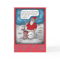 Funny Christmas Cards: Christmas Drums