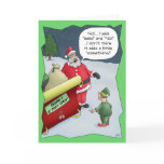 Funny Christmas Cards: Hard of Hearing