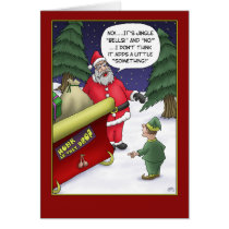 Funny Christmas Cards: Jingle What? cards