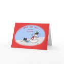 Funny Christmas Cards: Melt-Down