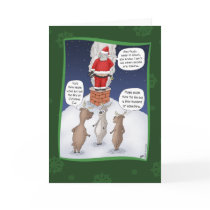 Funny Christmas Cards: Put the Fire Out