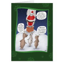 Funny Christmas Cards: Put the Fire Out