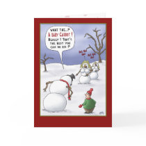 Funny Christmas Cards: Size Matters